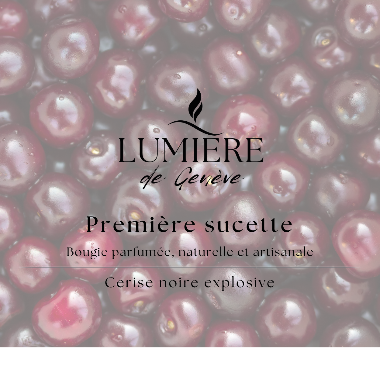 Bougie Première sucette