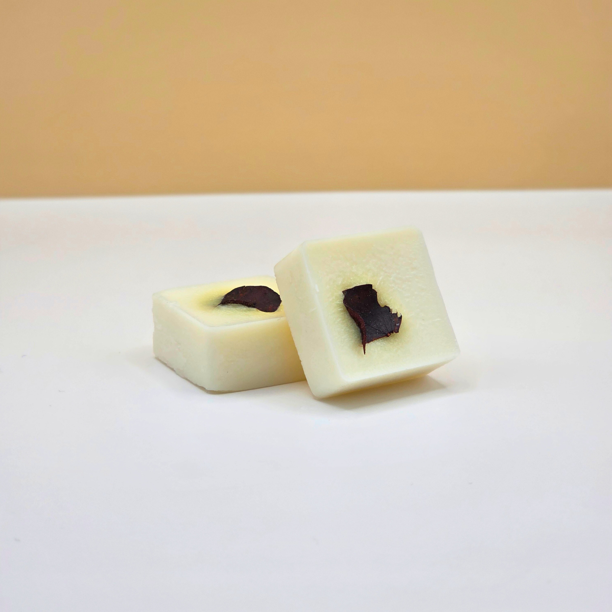 Fondant cerise noire explosive