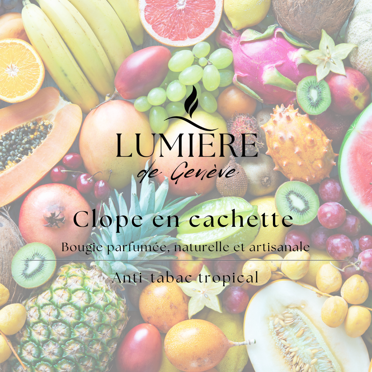 Bougie Clope en cachette