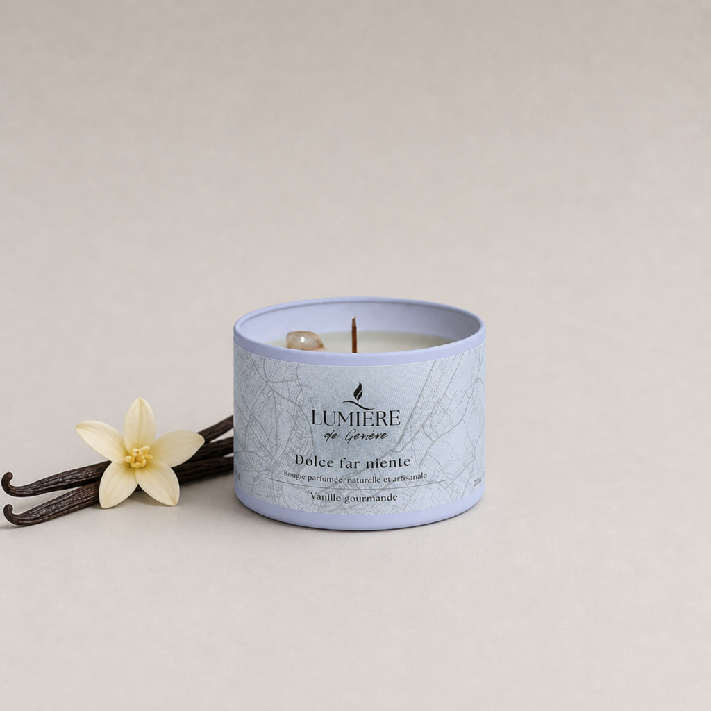 Bougie Dolce far niente / Vanille gourmande