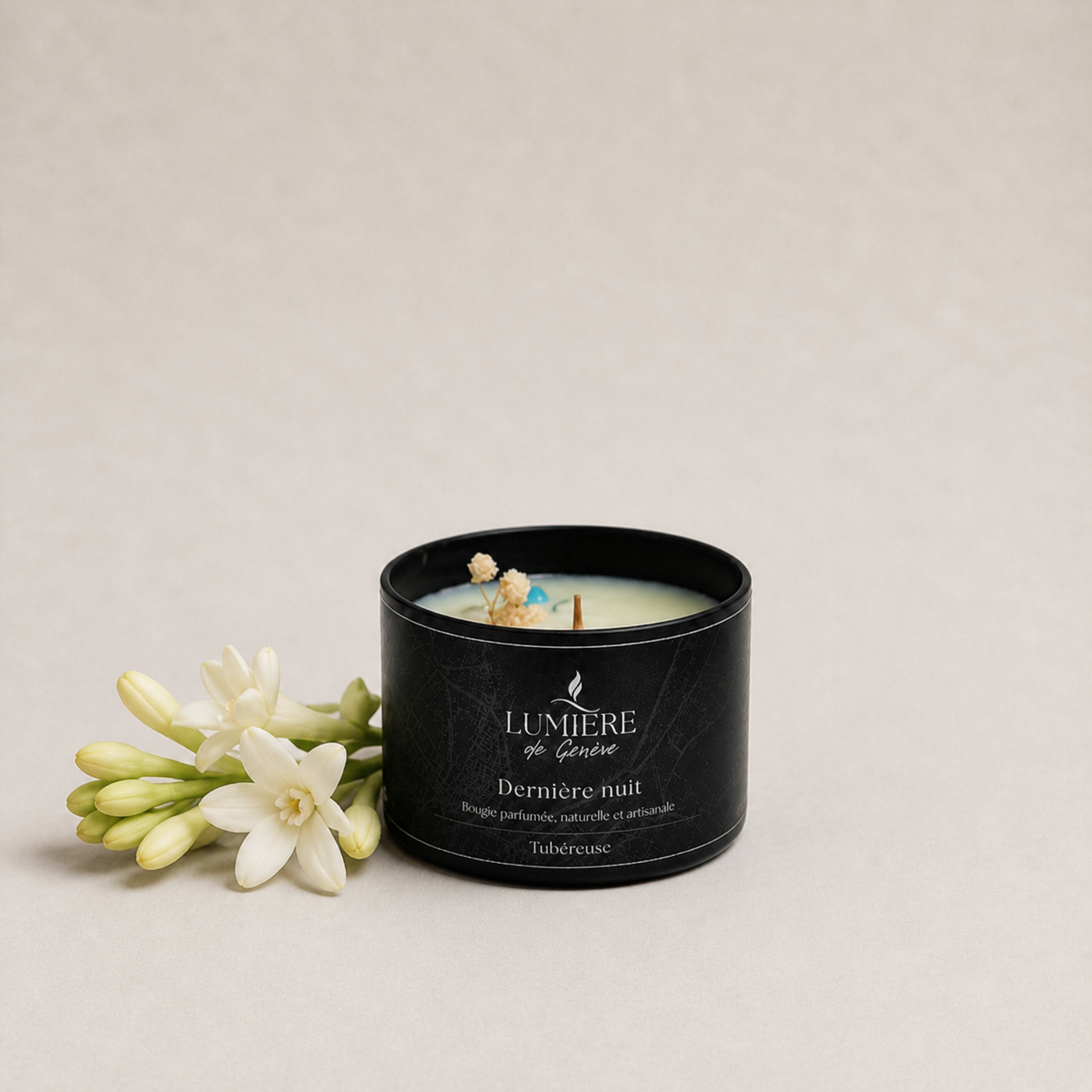 Bougie Dernière nuit / Tubéreuse