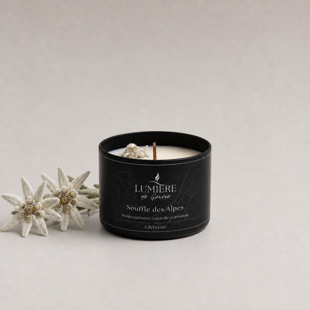 Bougie Souffle des Alpes / Edelweiss