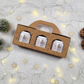 Coffret spécial Noël – L’éclat des fêtes en 3 bougies