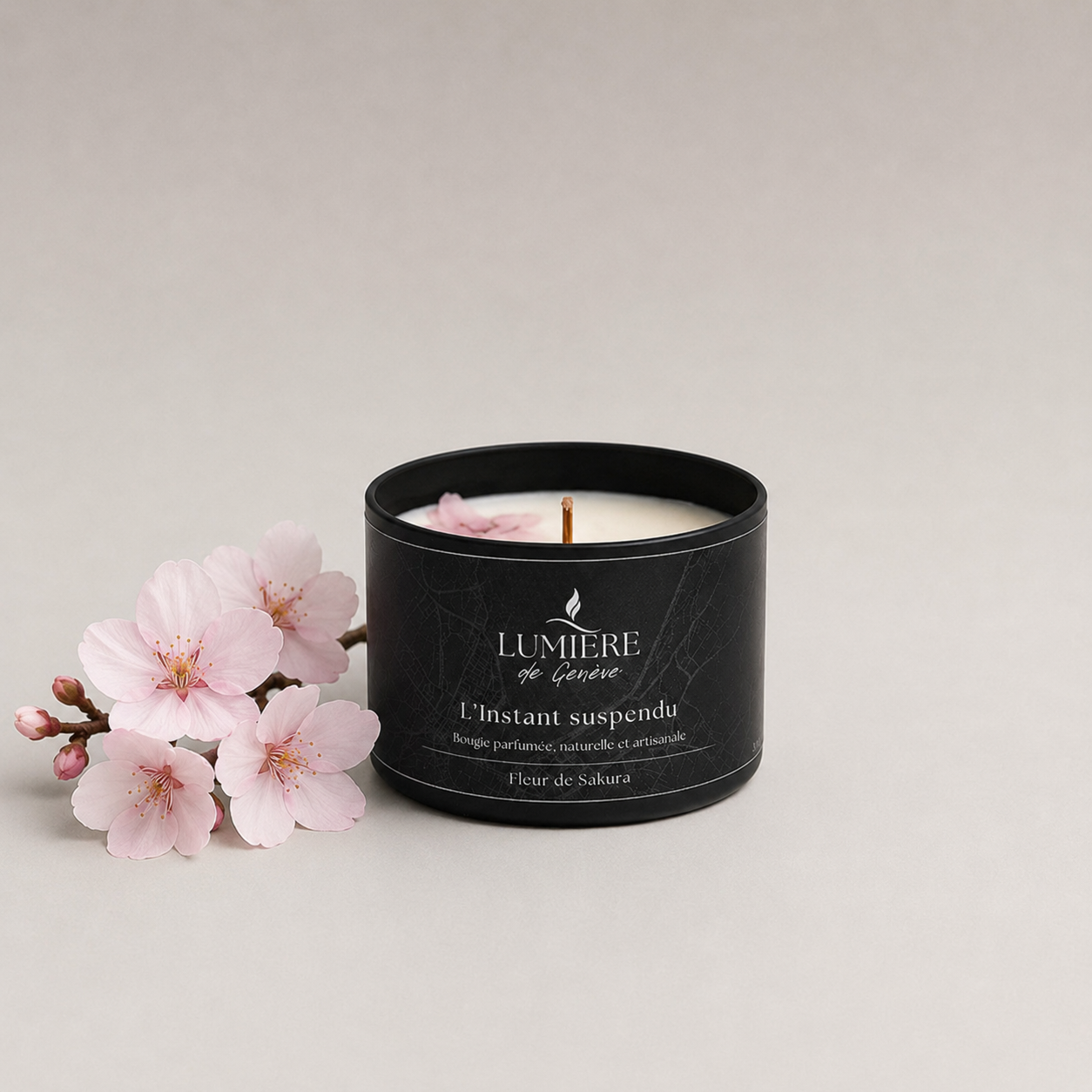 Bougie L'Instant suspendu / Fleur de sakura