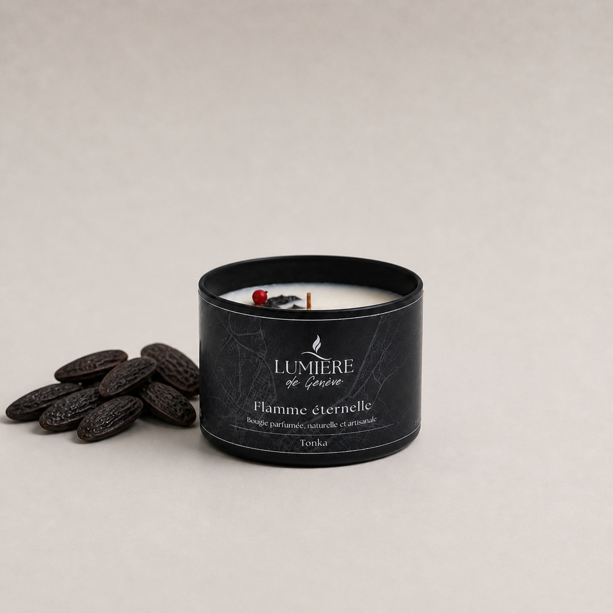 Bougie Flamme éternelle / Tonka